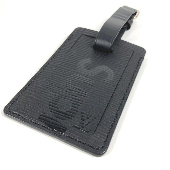 LOUIS VUITTON M67726 Epi Supreme collab Bag Charm Key Holder Name tag - Picture 5 of 8